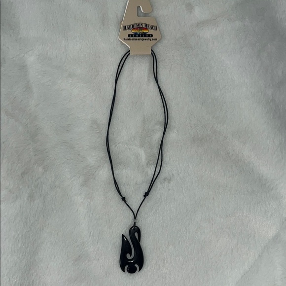 Harrison Beach Black Pendant Necklace - Picture 1 of 3